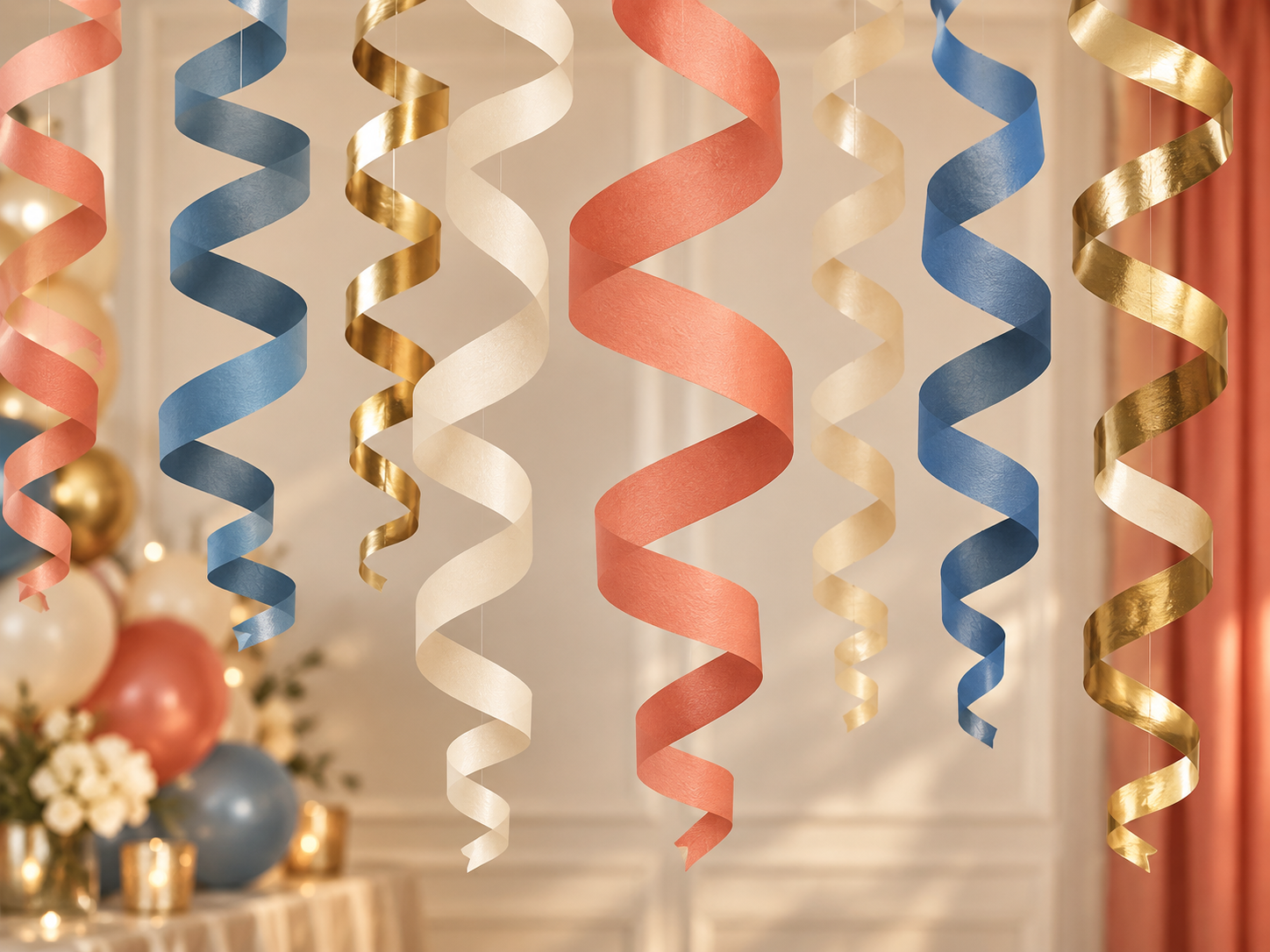 Hanging swirls