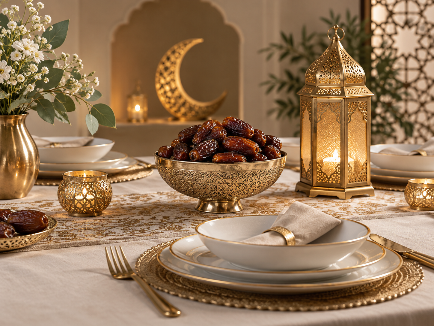 Eid table setting