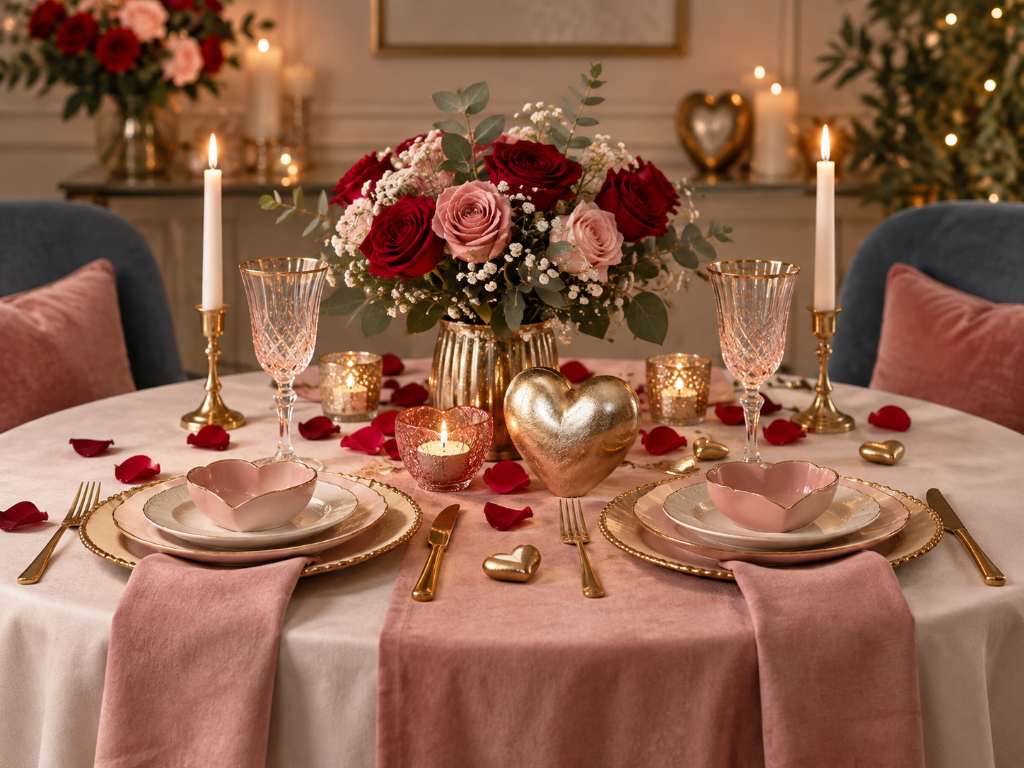 Valentine table