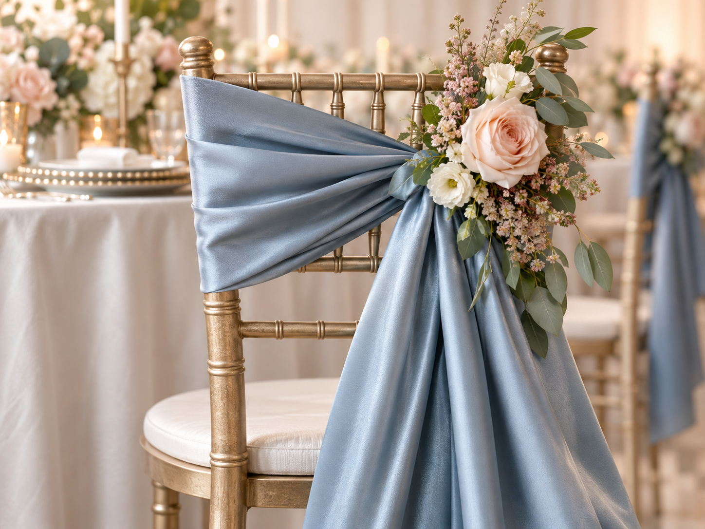 Chair sash detail